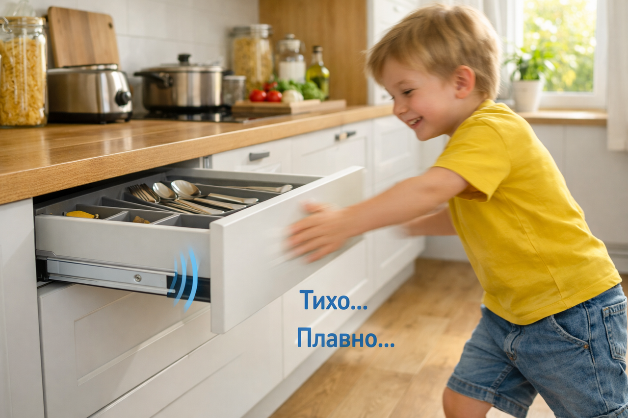 Что такое доводчики и как они меняют пользование кухней