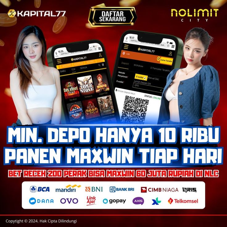 KAPITAL77: LINK LOGIN GACOR MINIMAL DEPOSIT 10RB ALL BANK & E-WALLET