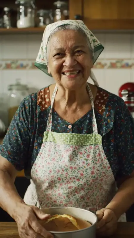 Vovó Nana, criadora das receitas de bolos sem glúten e sem lactose