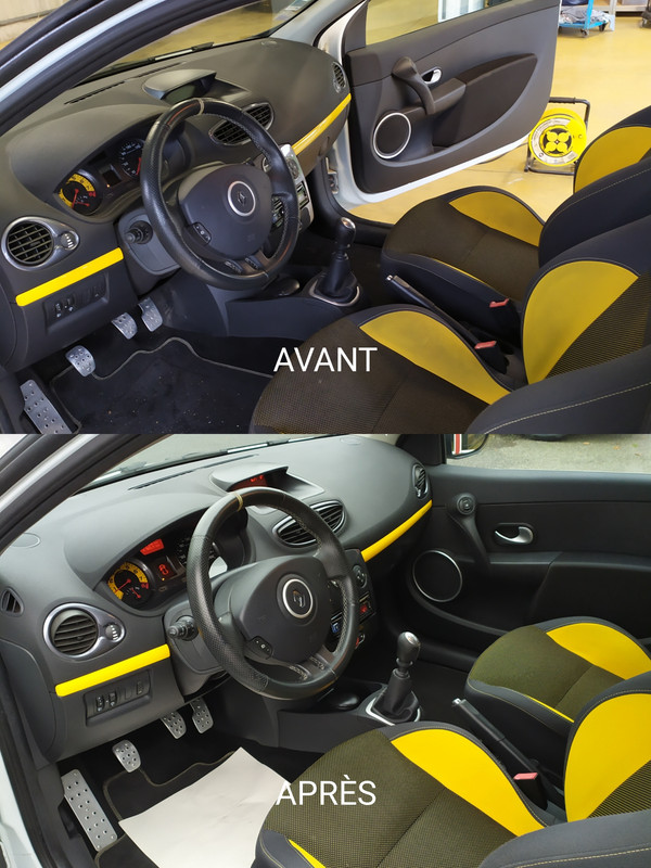 Sièges Clio avant-après (2)