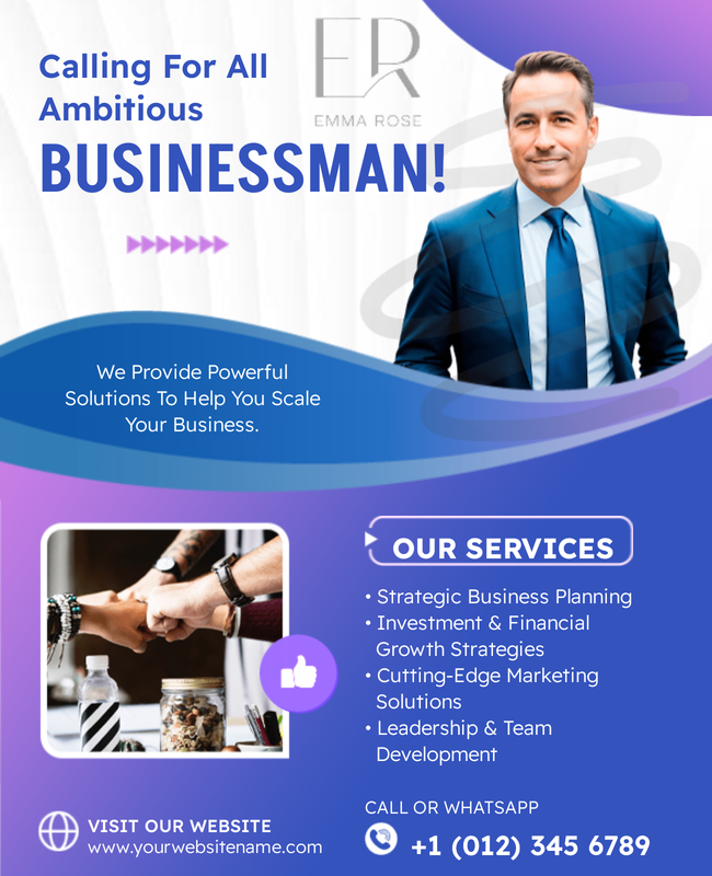 Business Coaching Flyer