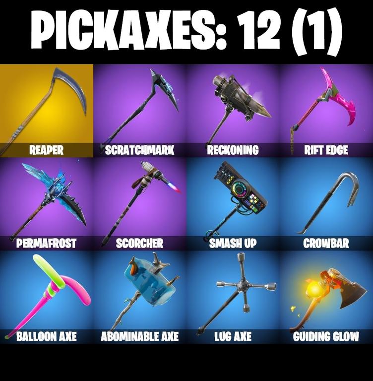 pickaxes comp