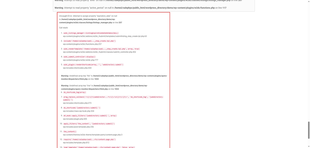 Submit new listing Web 2 0 Directory plugin 11 20 2025 06 02 PM