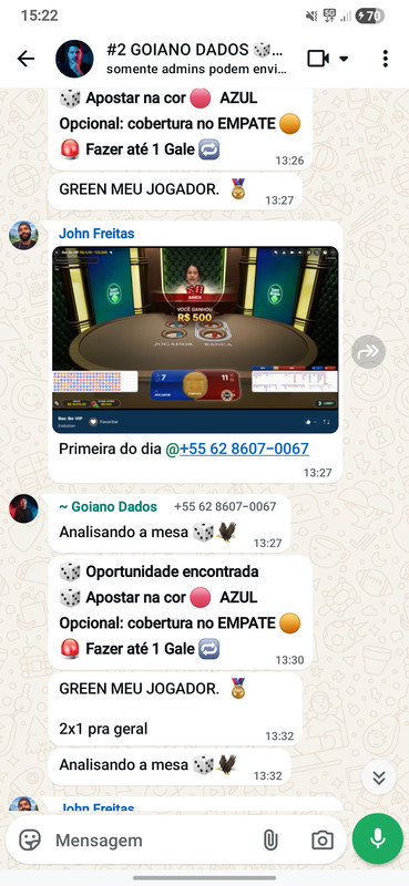 Depoimento de aluno