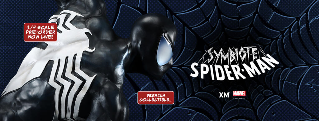 Premium Collectibles : Symbiote Spider-Man 1/4 Statue  FBBanner-Symbiote-Spiderman