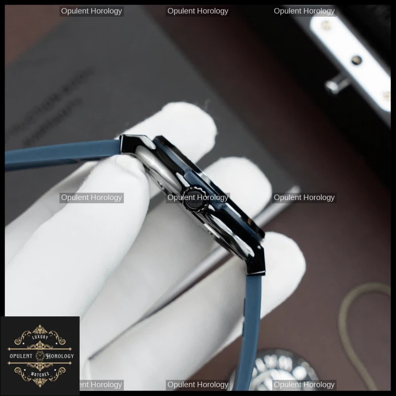 Hublot Classic Fusion Blue Dial Ceramic and King Gold Automatic Watch 42mm