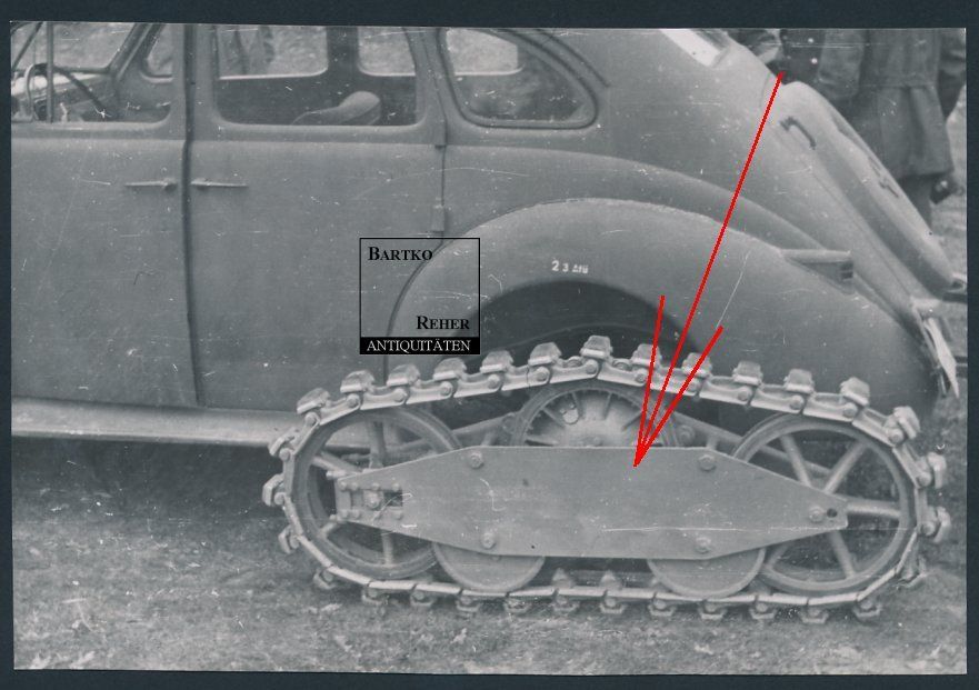 2.WK Opel-Kapitän Autoraupe versuchs Sd.Kfz Schl