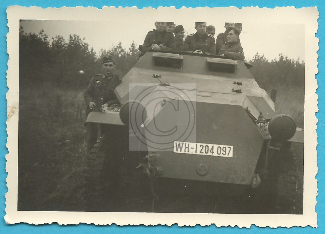 Panzer, Tank, Kameraden auf SdKFZ, Kennung, Späh