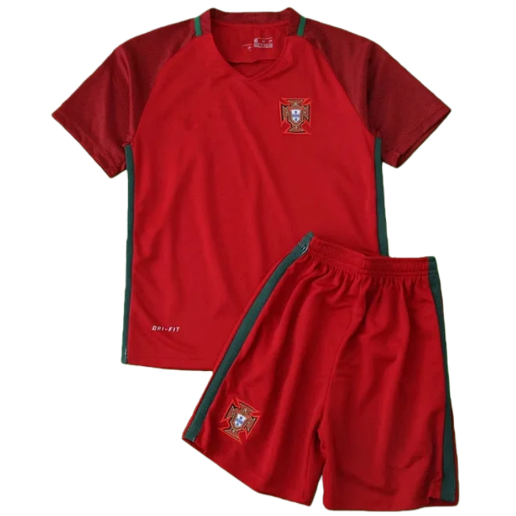 2016 season Portugal home Kids kit