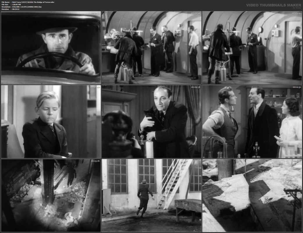 Dick Tracy (1937) S01E02 The Bridge of Terror.mkv