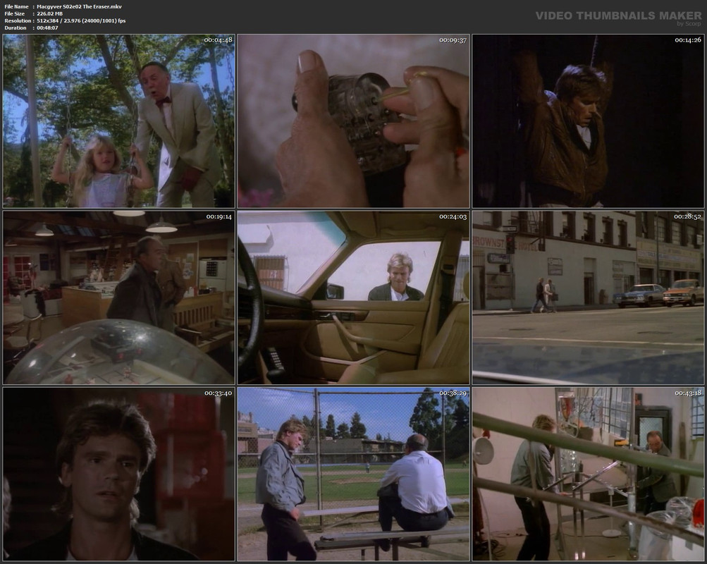 Macgyver S02e02 The Eraser.mkv