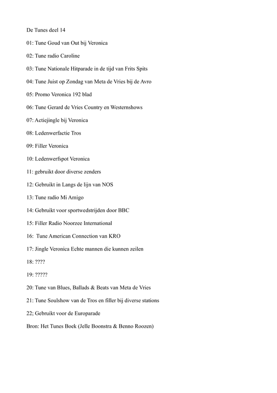 tunes deel 14