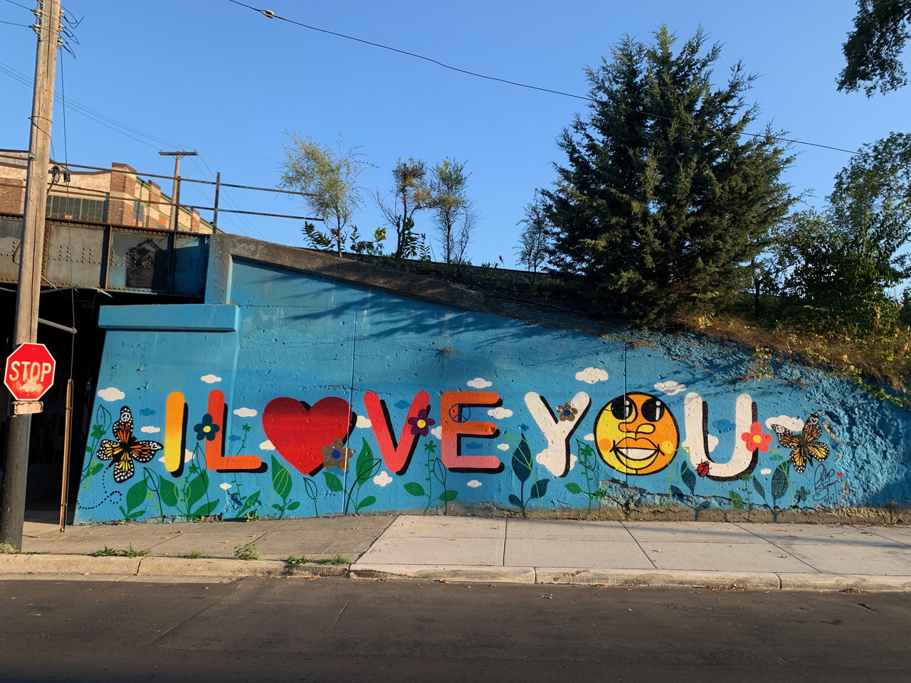 I Love You mural Detroit