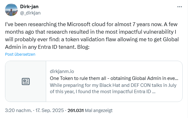 Entra ID Vulnerability