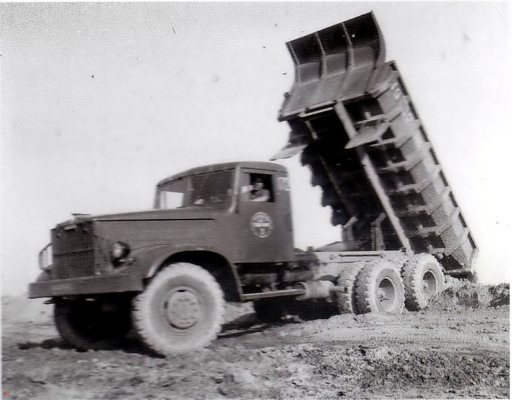 Краз-256Б выгрузка (1)