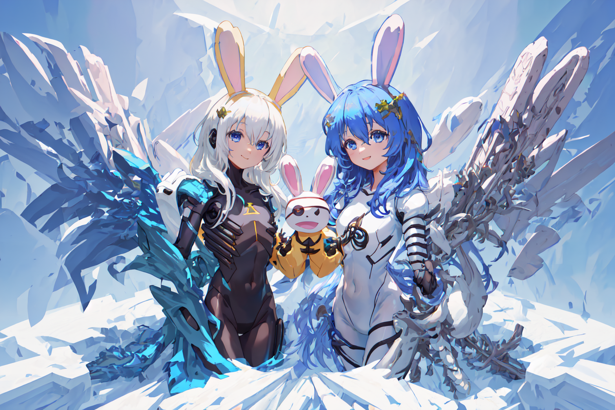 18713-3635491494-yoshino, 1girl, ((loli)), (small breast), blue eyes, long hair, blue hair, one hand