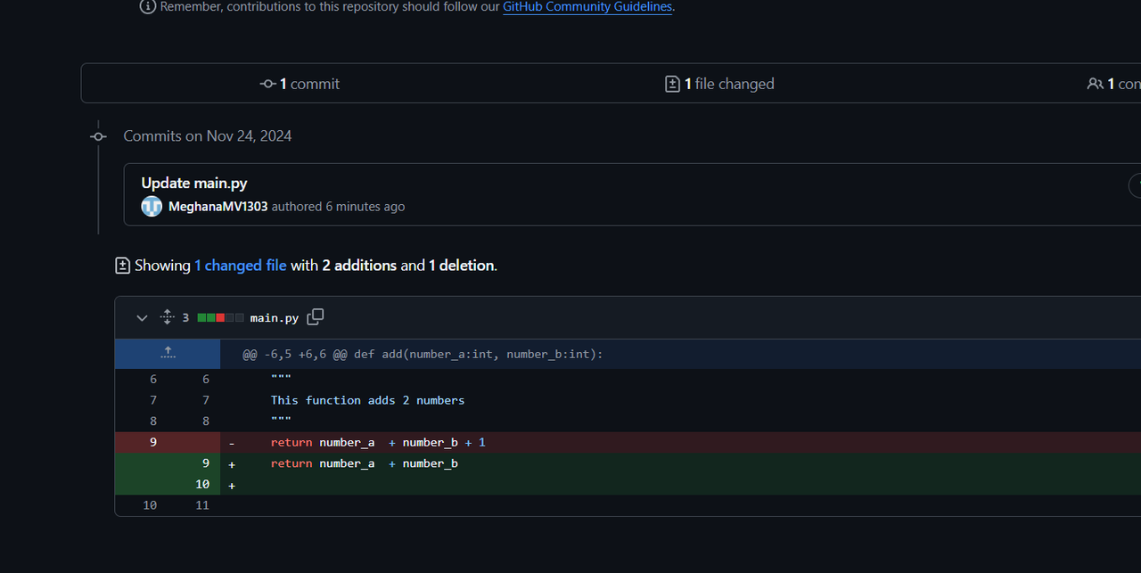 Github task