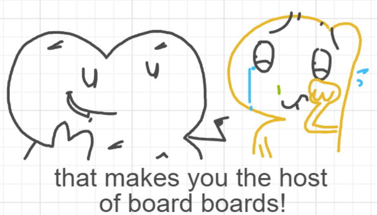 A panel from The Prime Number Few, episode eight of the Board Boards object show by Furretwalk/WalkingFurret.