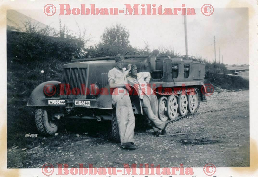 Fürth schwere Halbkette SdKfz Zugkraftwagen Luftwaffe Flak WL-55