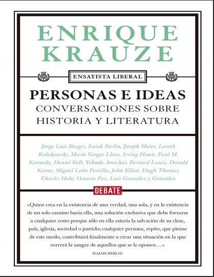 Personas e ideas. Conversaciones sobre historia y literatura - Enrique Krauze (PDF + Epub) [VS]