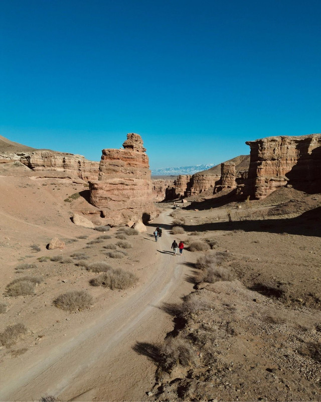 Kazakhstan autumn landscape