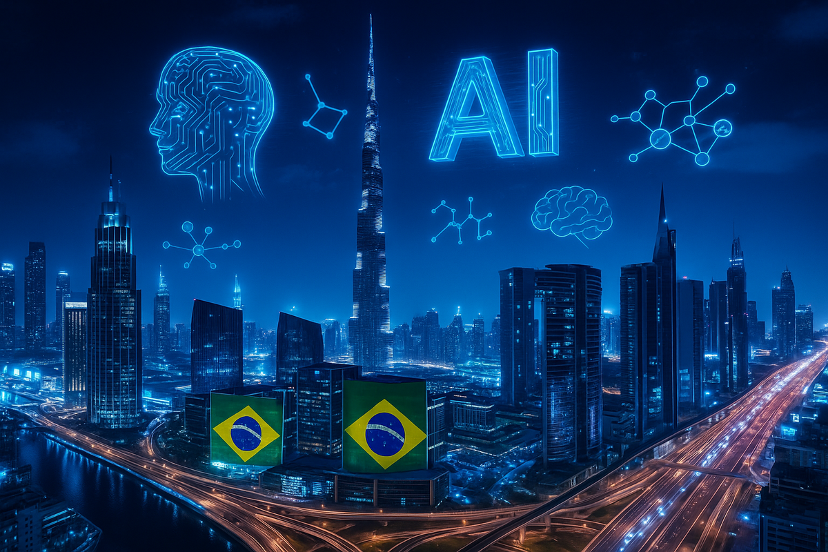 Dubai Desafia o Vale do Silício: O Megaevento de IA que Colocou o Brasil no Mapa Nerd Global