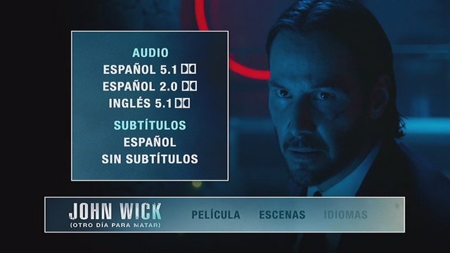 2 - John Wick (Otro Dia Para Matar) (Estreno DVD 2023) [DVD9 Full] [Pal] [Cast/Ing] [Sub:Cast] [Acción] [2014]