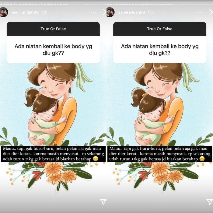 Asmirandah jawab tak mau terburu-buru diet ketat