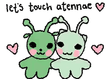 GIF, art by @veryluckyclover on Twitter / X