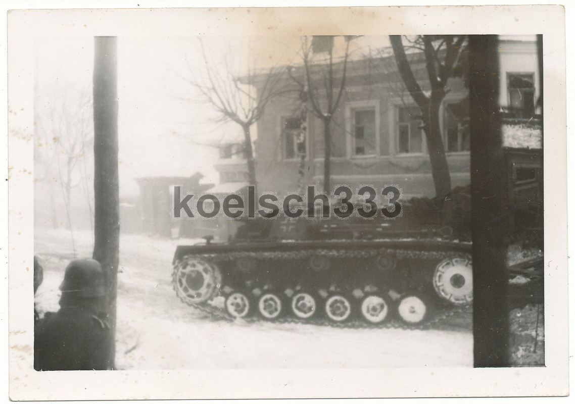 Sturmgeschütz Panzer & Grenadiere im Straßenkamp