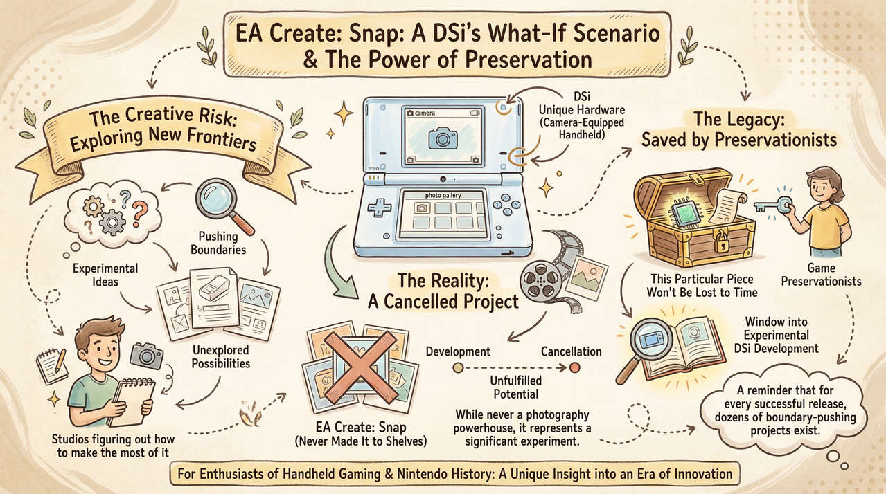 This Cancelled Nintendo DS Game Just Surfaced After 15 Years in the Vault 1 Retro gaming console and cartridges on wooden surface