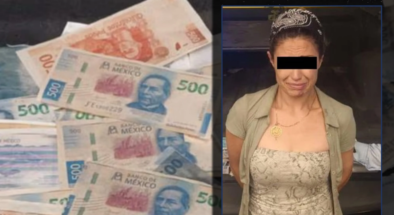 Detenida con más de 200 billetes falsos tras pagar taxi en Nuevo León