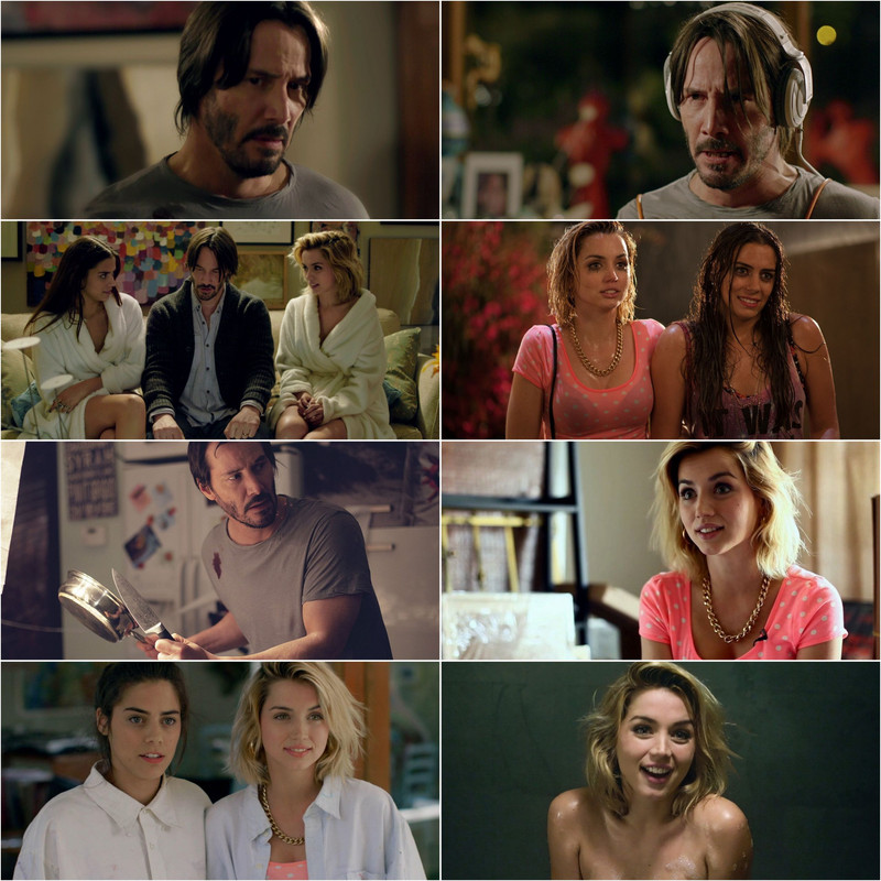 Knock Knock (2015) Dual Audio [Hindi & English] Full Movie BluRay ESub screenshot