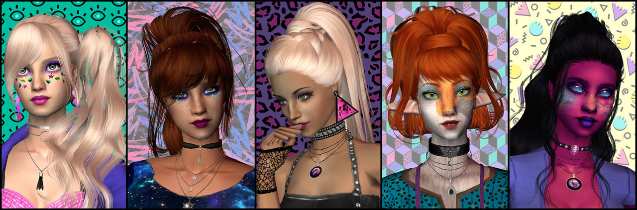 Ponypuff hair defaults main preview