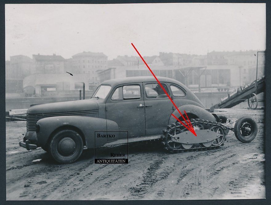 2.WK Opel-Kapitän Autoraupe versuchs Sd.Kfz Schl