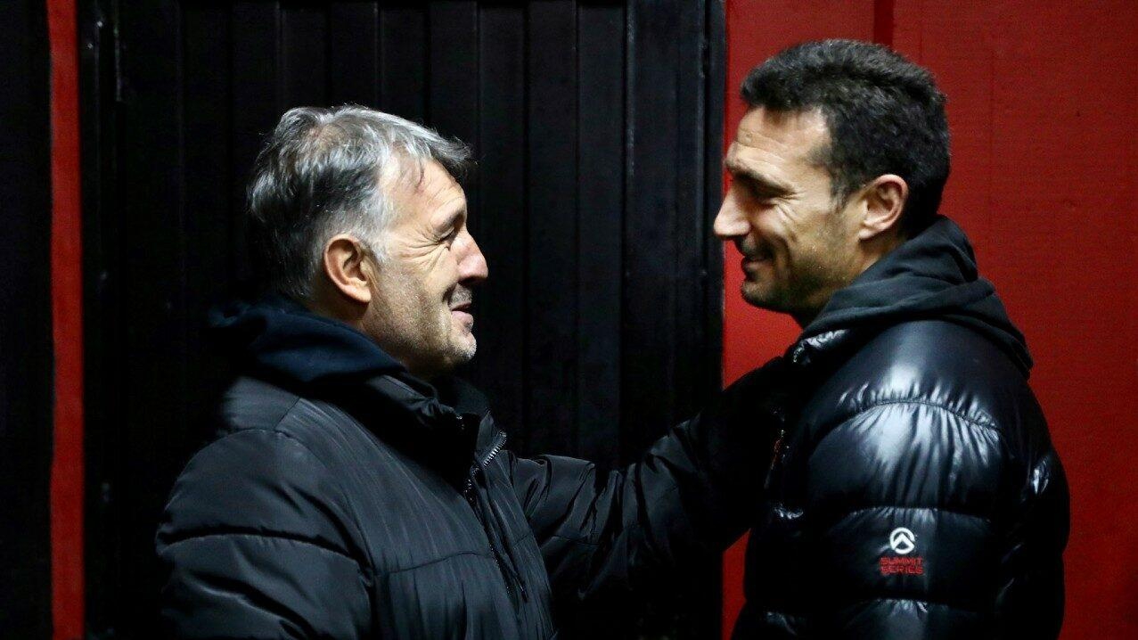 Scaloni revela charla con Gerardo Martino previo al México vs Argentina