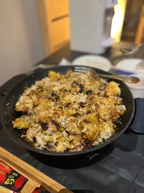 Biryani dish