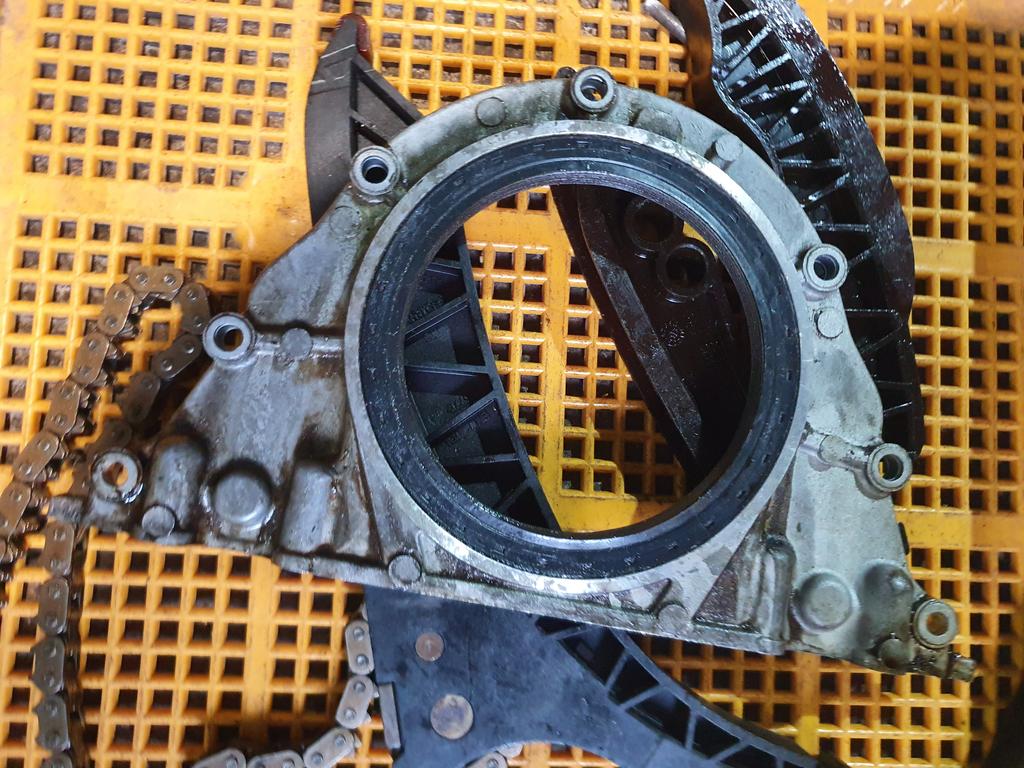 Фланец коленвала с сальником