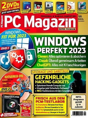 Cover: Pc Magazin April No 04 2023