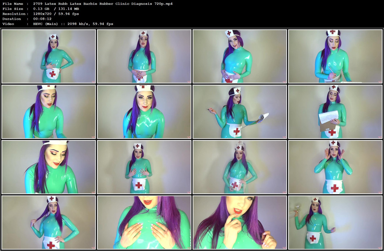 2709 Latex Rubb Latex Barbie Rubber Clinic Diagnosis 720p mp4