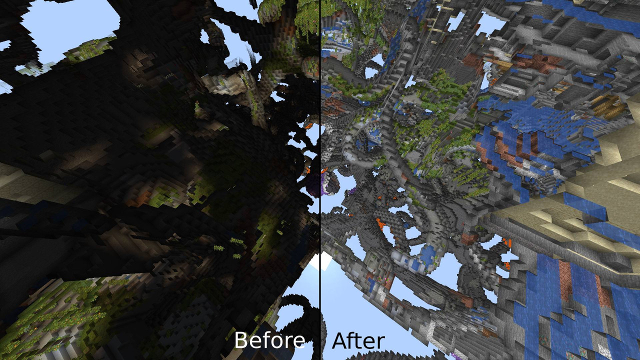 Spectator Night Vision Before vs. After