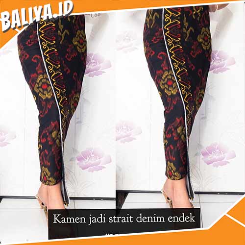 Model Rok Batik Panjang baliya.id