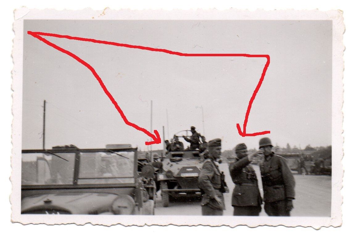 Deutscher Schützenpanzer Sd.Kfz. 251 , Vormarsch