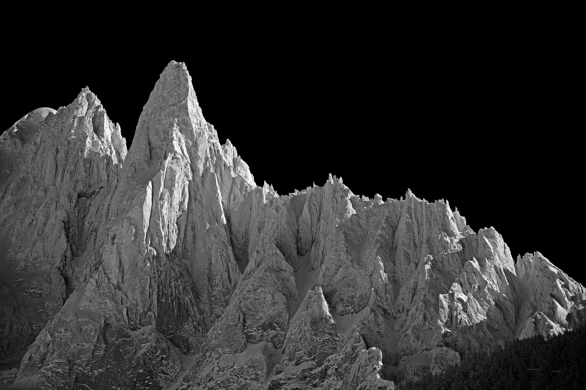 Les Drus, Chamonix, Mont Blanc, France