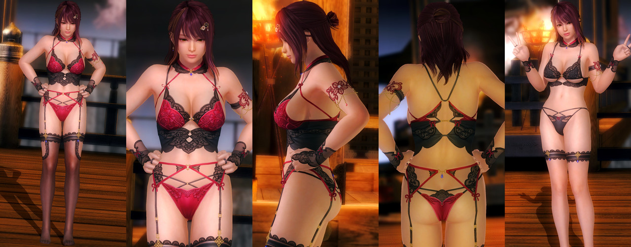 Azusa DOAXVV Tandem Ember Ayane