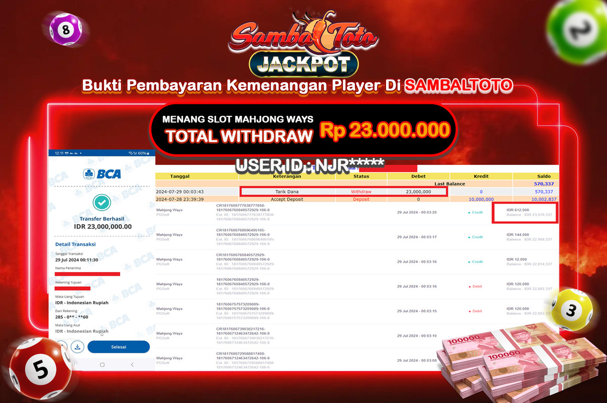 Bukti JP ( 29 Juli 2024 ) Lunas Rp 23.000.000,-