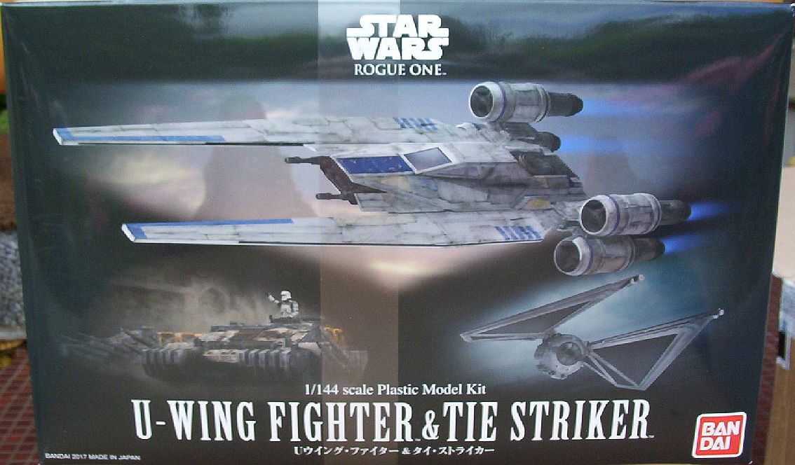 Bandai 144 U-Wing Fighter & TIE Striker
