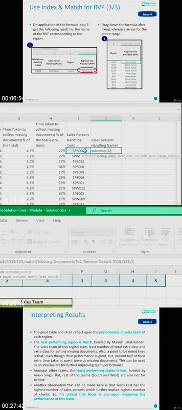 SigmaWay's Advanced Excel Course