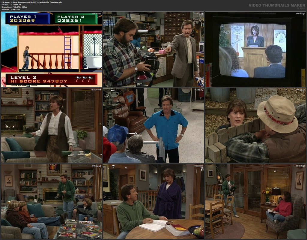 Home Improvement S04E07 Let's Go to the Videotape.mkv