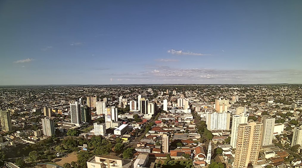 Campo Grande nesta manhã de terça-feira